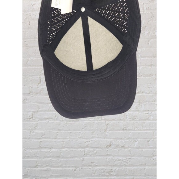 Gaiam Womens Black Classic Solara UV Protection Fitness Hat Nylon Blend Gym - Picture 7 of 9